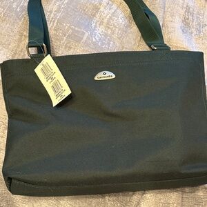 🆕 Samsonite green city bag satchel 🆕